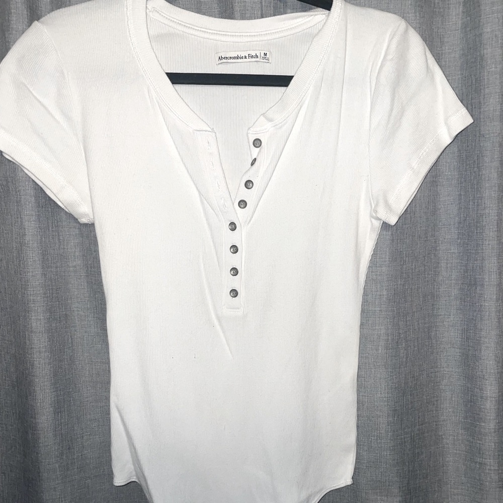 Abercrombie and Fitch button up Body suit